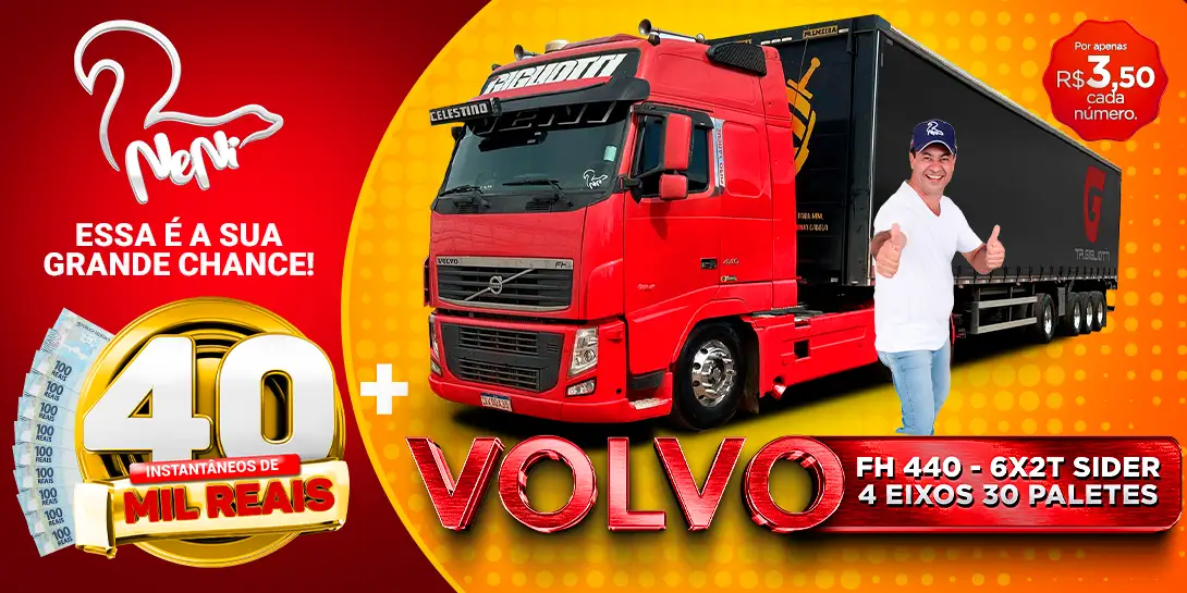 VOLVO FH 440 + SIDER 4 EIXOS